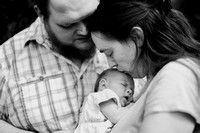 Josh and Caroline Newborn Baby Photos